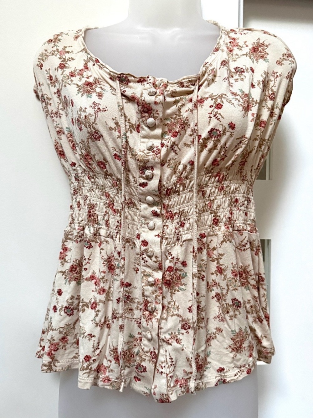 Peasant - Smocked Top